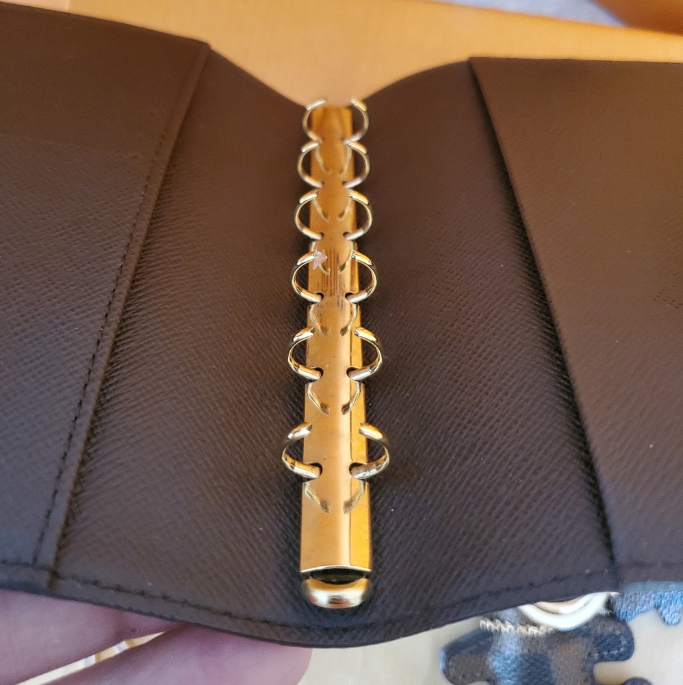 COPY - Authentic Louis Vuitton Damier Ebene Agenda PM🥰 Unisex - Picture 14 of 17